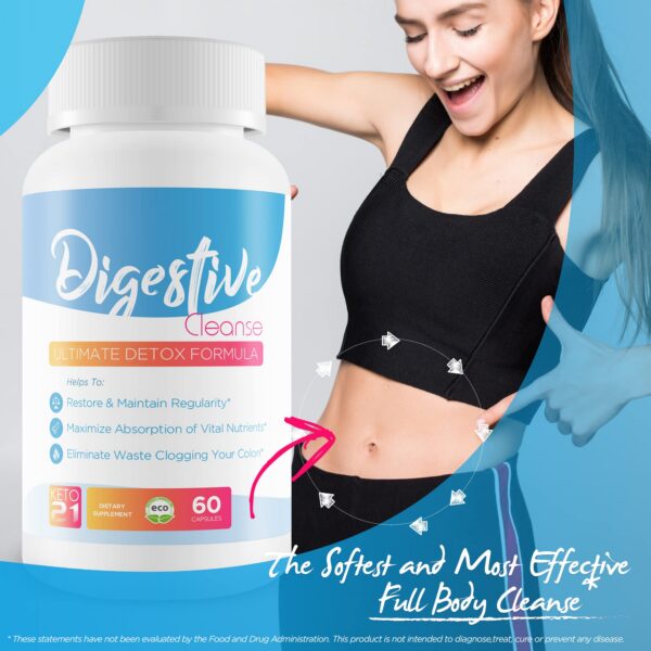 Digestive Cleanse para eliminar residuos y mejorar salud intestinal