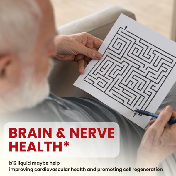 Botella y gotero de B12 triple