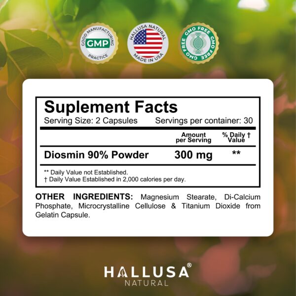 Interior del envase de diosmina