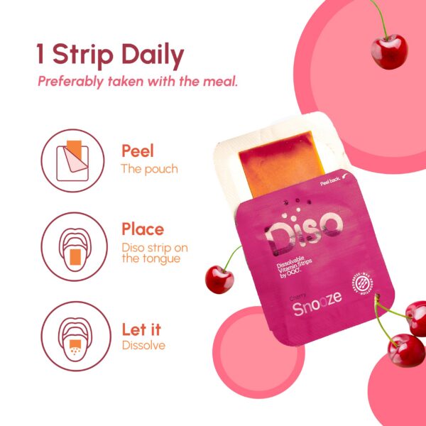 Tira disolviéndose en la lengua