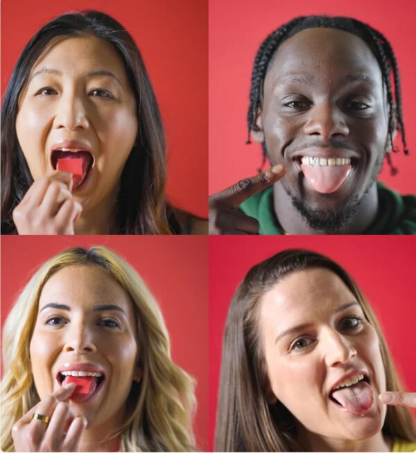 Tiras disolubles DISO fáciles de usar y transportar