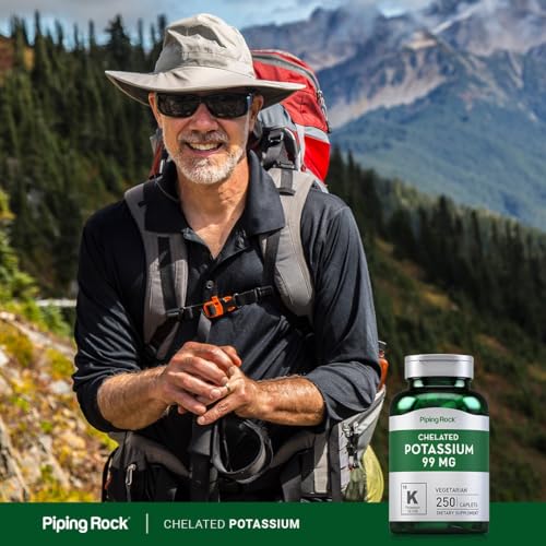 Distribución tabletas potasio quelado Piping Rock