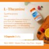 Cápsulas de L-Theanine en frasco 90 ct