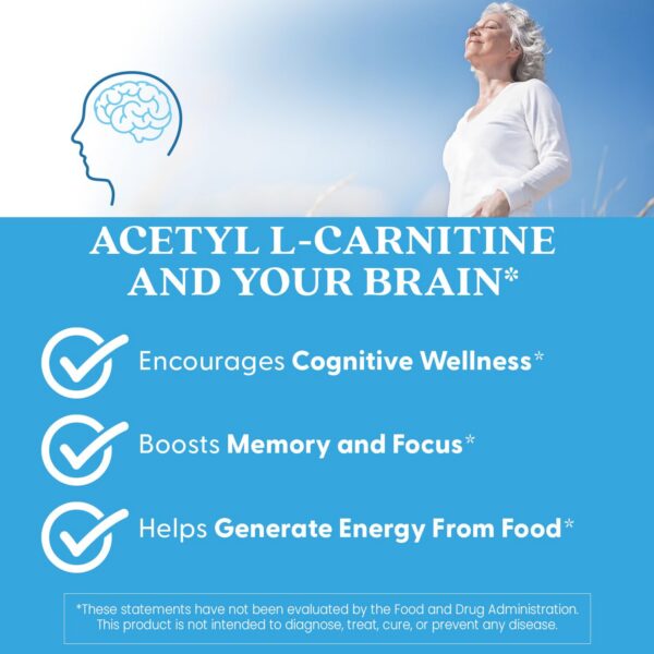 Empaque y caja de Acetyl-L-Carnitine Doctors Best