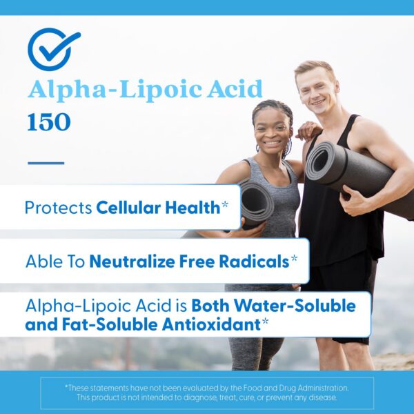 Etiqueta y detalles de Alpha-Lipoic Acid