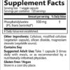 Doctor's Best Fosfatidilserina para apoyo cerebral