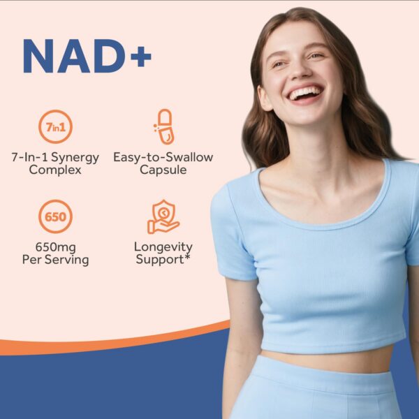 Frasco frente del envase NAD