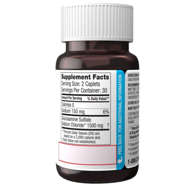 Frasco blanco Dona glucosamina cristalina