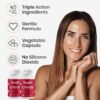 Dosis diaria recomendada cápsulas D-Mannose salud urinaria
