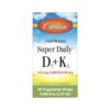 Dosis de gotas líquidas vitamina D3 K2 Carlson