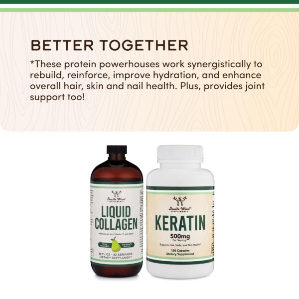 Frasco de colágeno líquido en primer plano