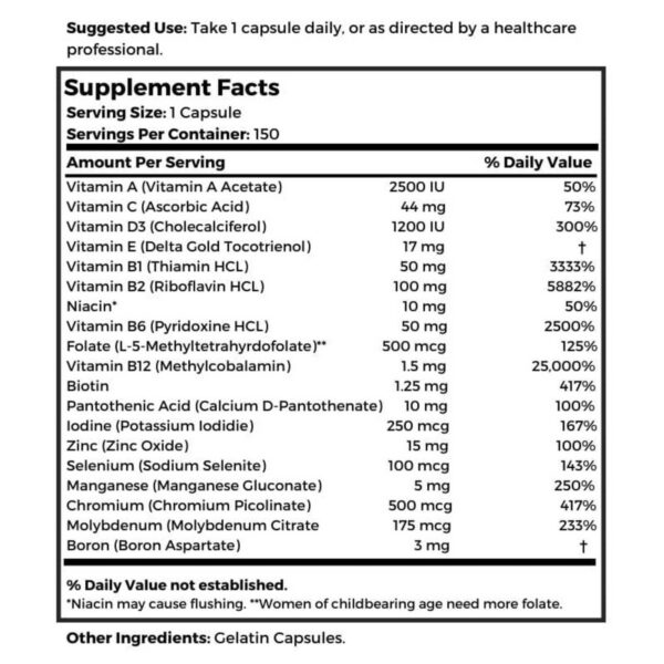 Dr Clark Store suplemento CRaNiULS multivitamínico
