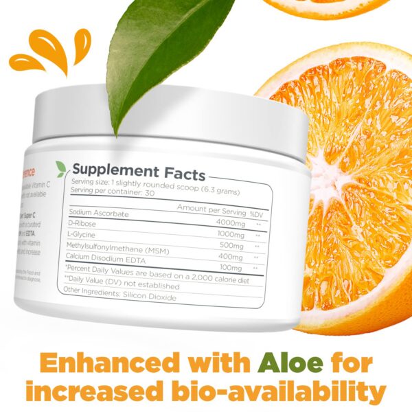 Dr Keith's Own vitamina C polvo alta dosificación