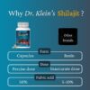 Version 1.0.0 Cápsulas Shilajit Dr. Klein en mano