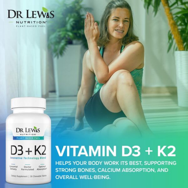 Frasco de D3 K2 liposomal