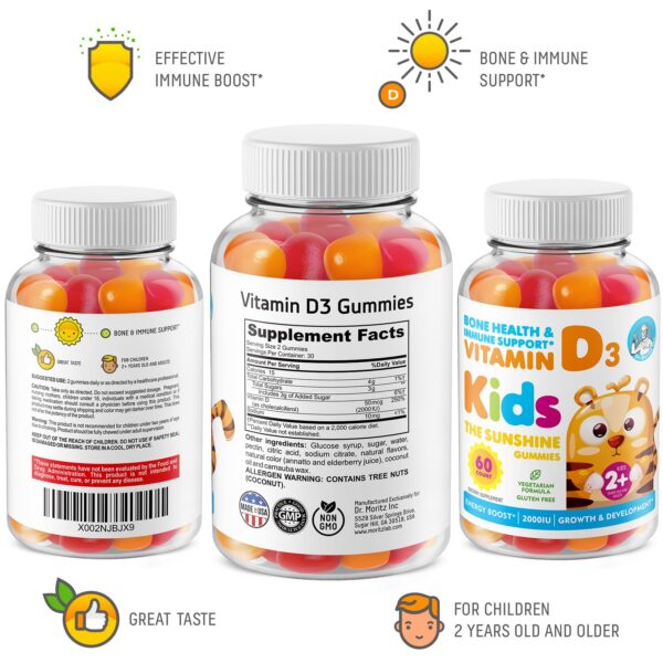 Frente de envase DR MORITZ D3