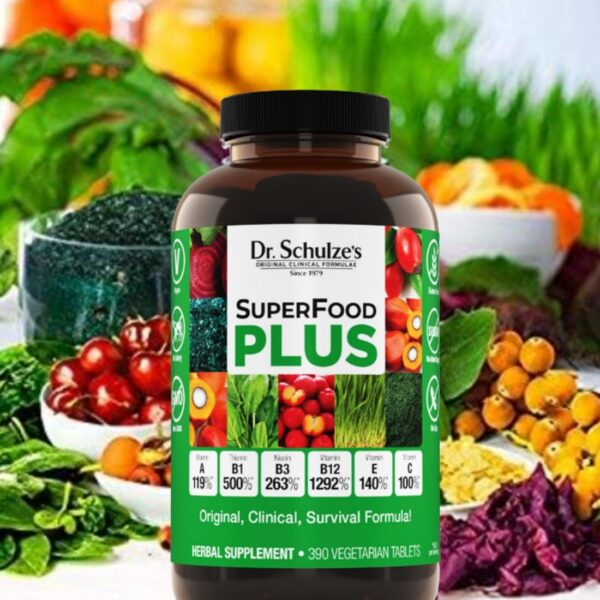 Dr. Schulze's SuperFood Plus 390 tabletas