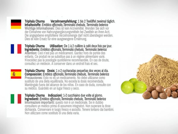 DR WAKDE's Triphala polvo para té y bienestar