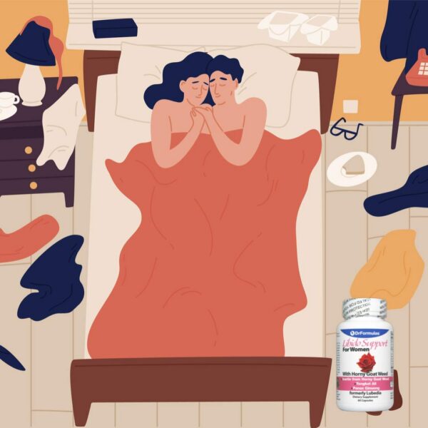 DrFormulas cápsulas libido apoyo circulación y energía femenina