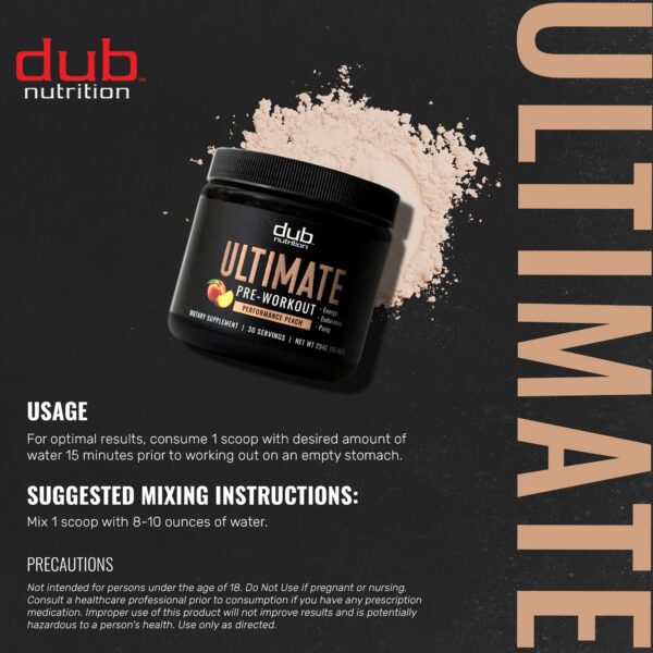 Caja del producto Dub Nutrition en estante