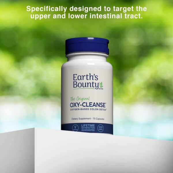 Version 1.0.0 Earth's Bounty detox natural para bienestar digestivo