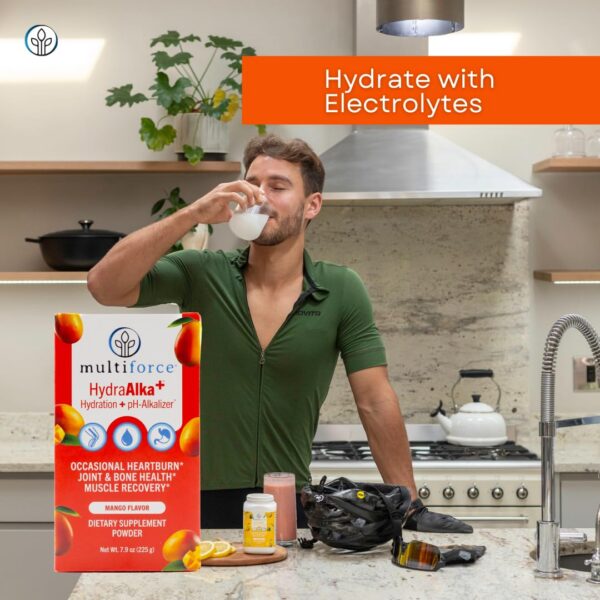 Fácil de usar suplemento de hidratación HydraAlka+
