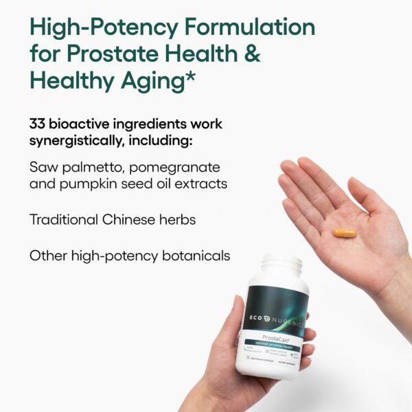 Econugenics ProstaCaid suplemento próstata con ingredientes naturales
