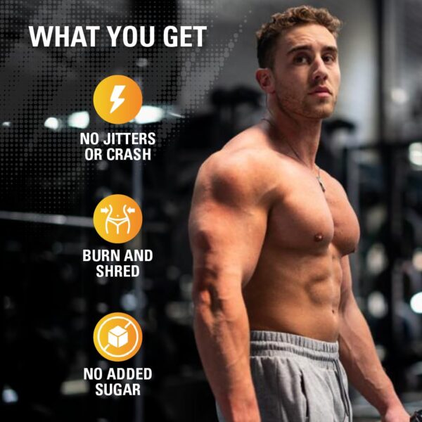 Ingredientes L-glutamina y acetil-l-carnitina en etiqueta