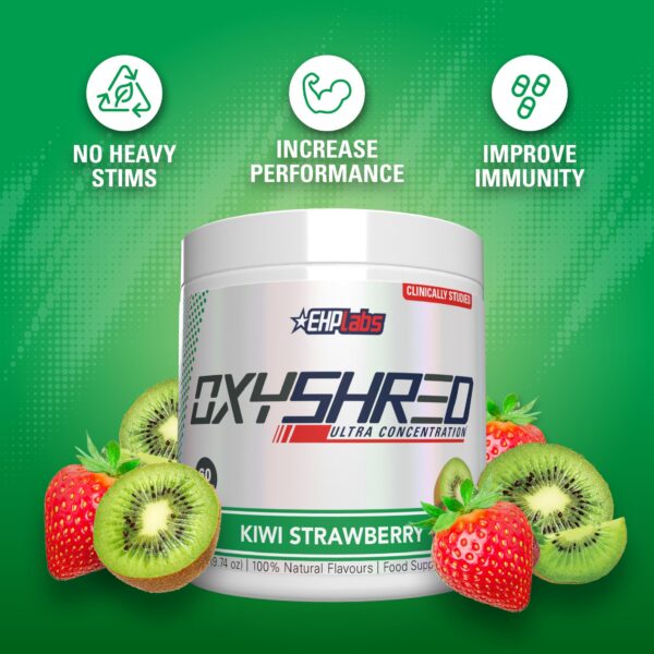 Lista de ingredientes de OxyShred