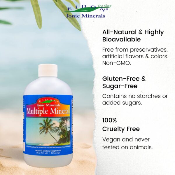 Eidon gotas minerales sin aditivos y conservadores naturales