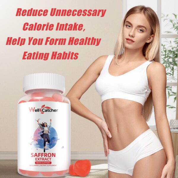 embalaje lateral gomitas extracto azafrán Wellcatcher