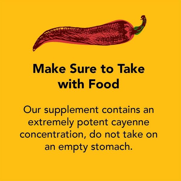 Embalaje suplemento chile cayena 90 cápsulas