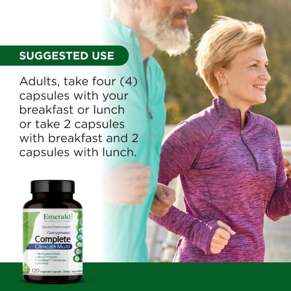 Frasco con vitamina D3 y enzimas