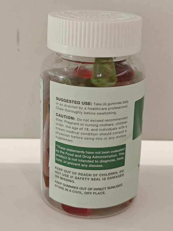 Version 1.0.0 Empaque de 160 gomitas de creatina monohidratada