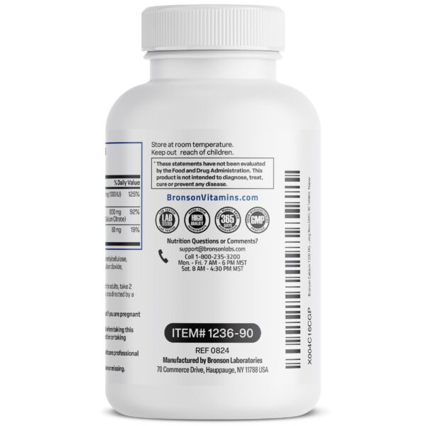 Empaque de tabletas Bronson