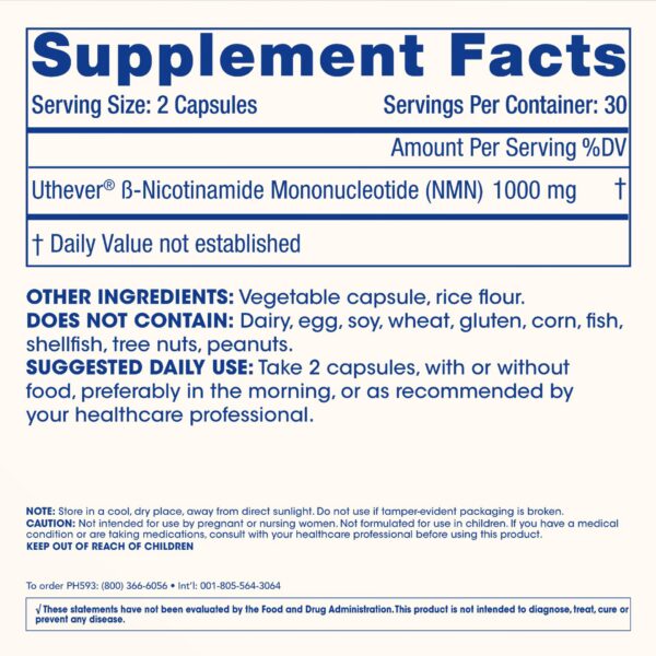 Embalaje y caja de ProHealth NMN Pro 1000