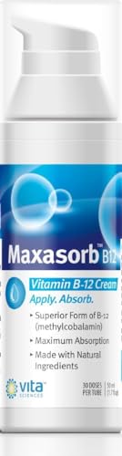 Empaque crema vitamina b12 maxasorb pack 6 vita sciences