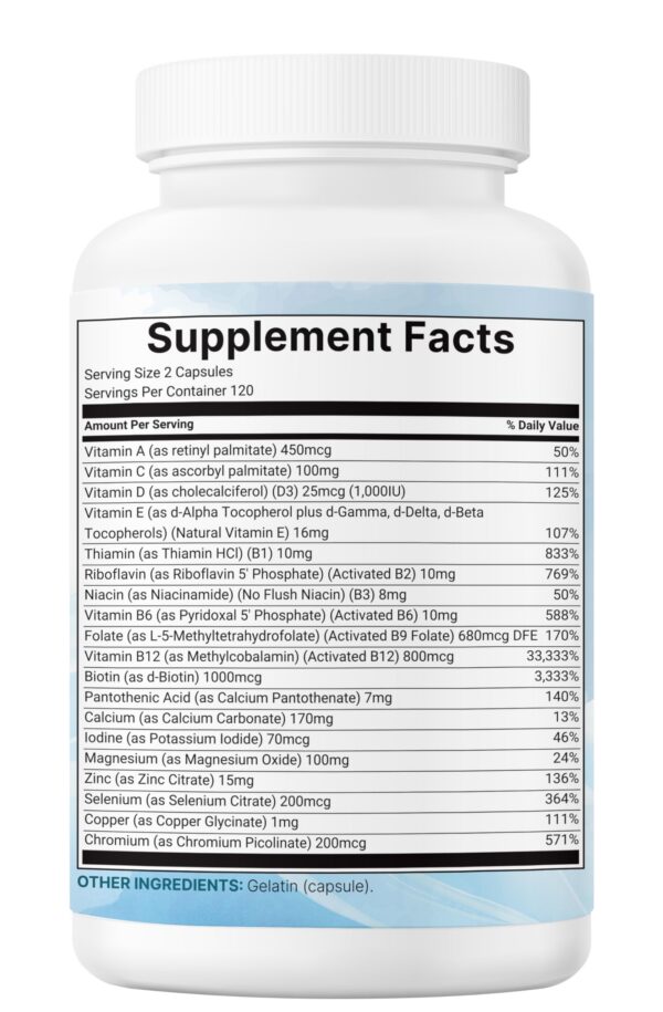 Empaque delantero con logo Micro Ingredients