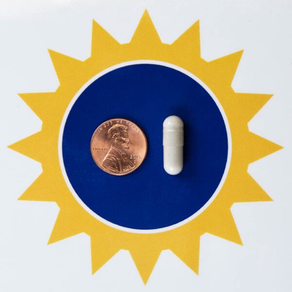 Empaque detallado del producto natural de ajo orgánico vegano