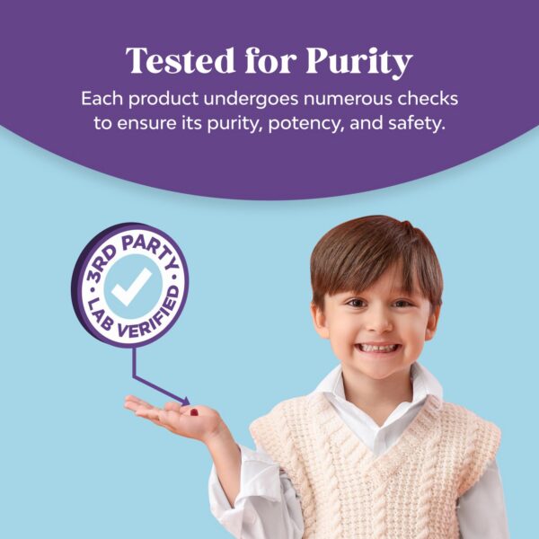 Version 1.0.0 Empaque lateral gomitas Natures Craft para niños