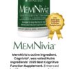 Version 1.0.0 Empaque MemNivia suplemento natural para cerebro