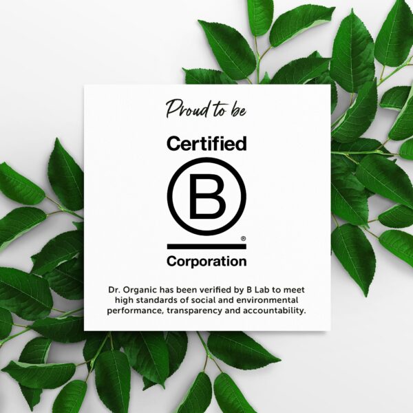 Empaque orgánico certificado Dr Organic