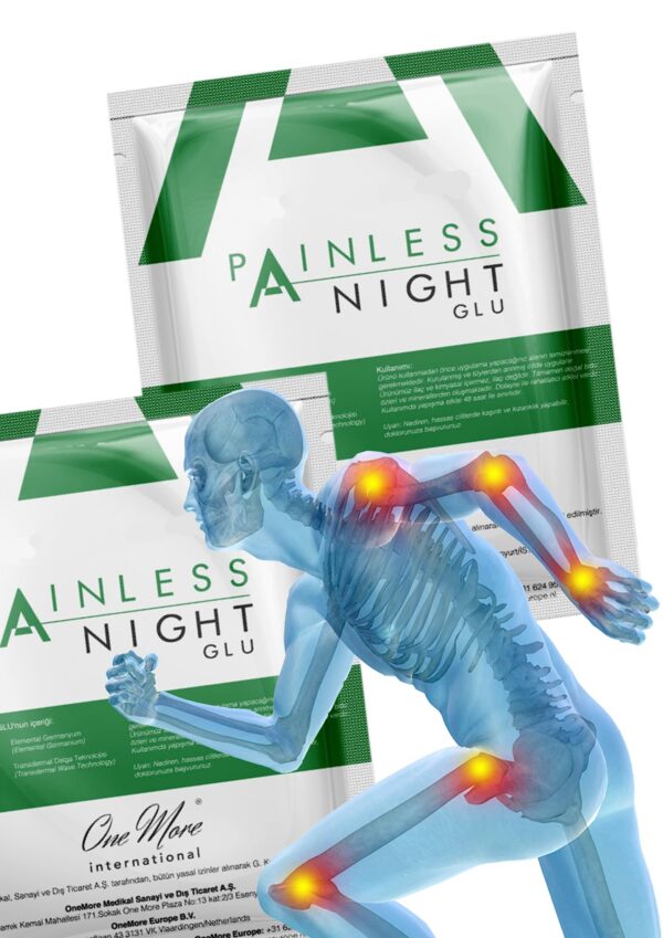 Empaque Painless Night Glue alivia dolor con tecnología transdérmica