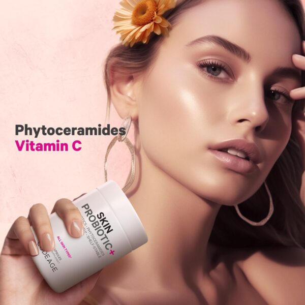 empaque posterior Codeage probióticos prebióticos cuidado piel