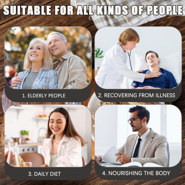 Empaque premium raíz ginseng americano 12 años