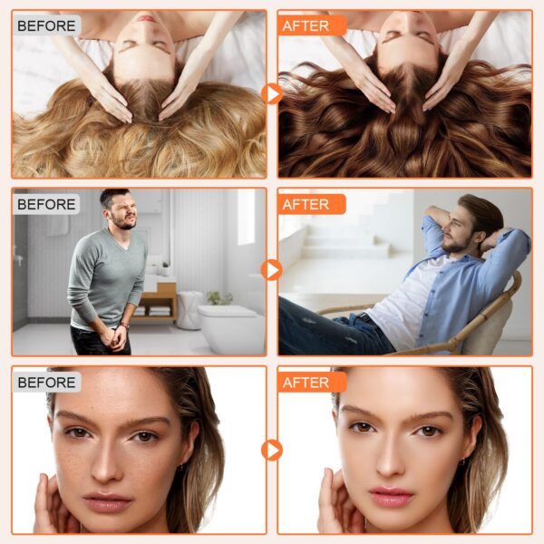 Frasco y caja del producto calabaza