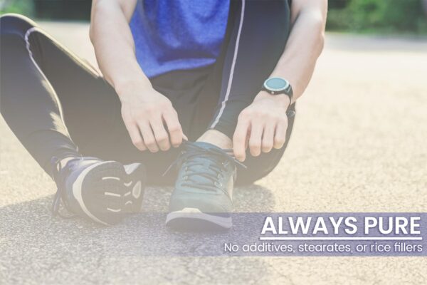 Empaque de suplemento L-Teanina sin aditivos 100 cápsulas