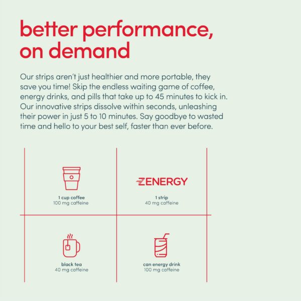 empaque trasero ZENERGY ingredientes sin aspártamo sin alérgenos