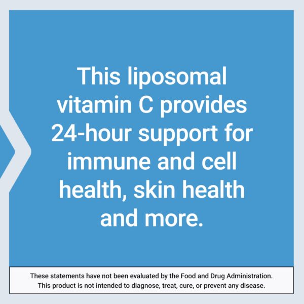 Empaque vitamina C liposomal con calidad Life Extension