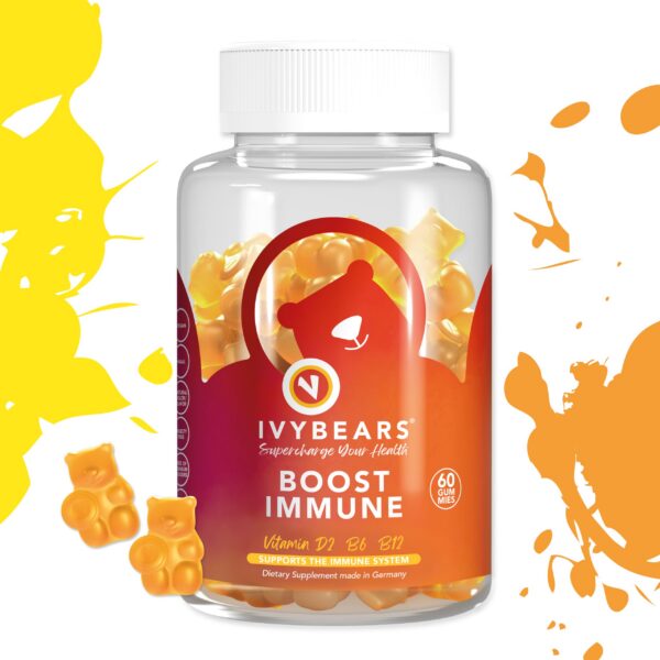 Version 1.0.0 Empaque de vitaminas para cabello y sistema inmune IvyBears